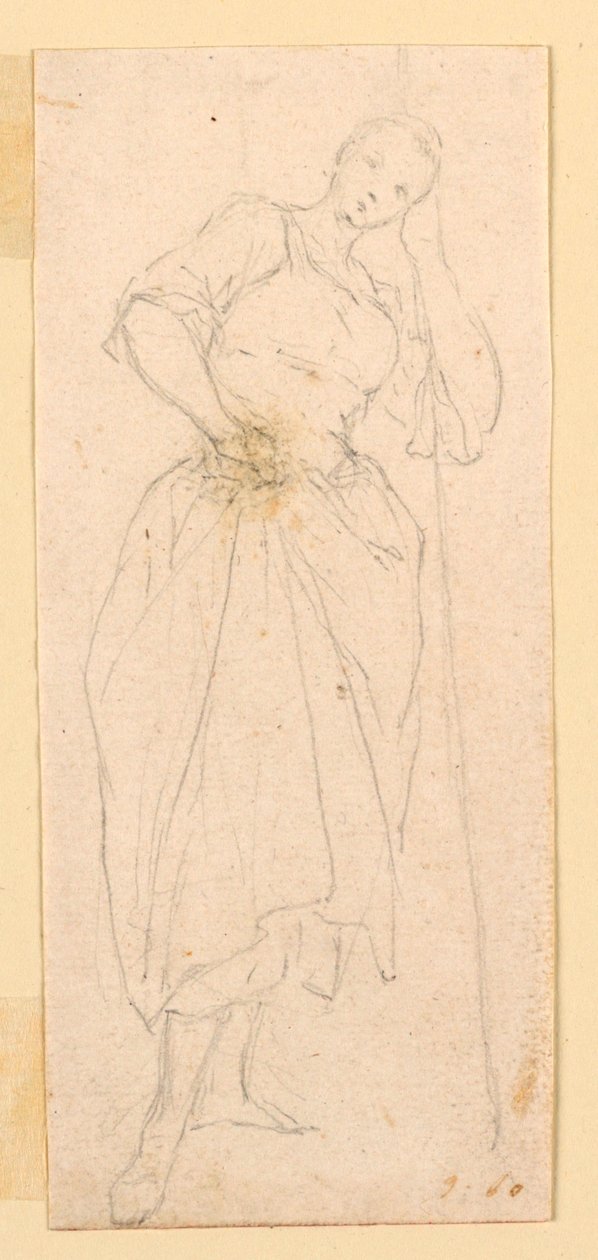Mujer de pie de Luigi Vanvitelli