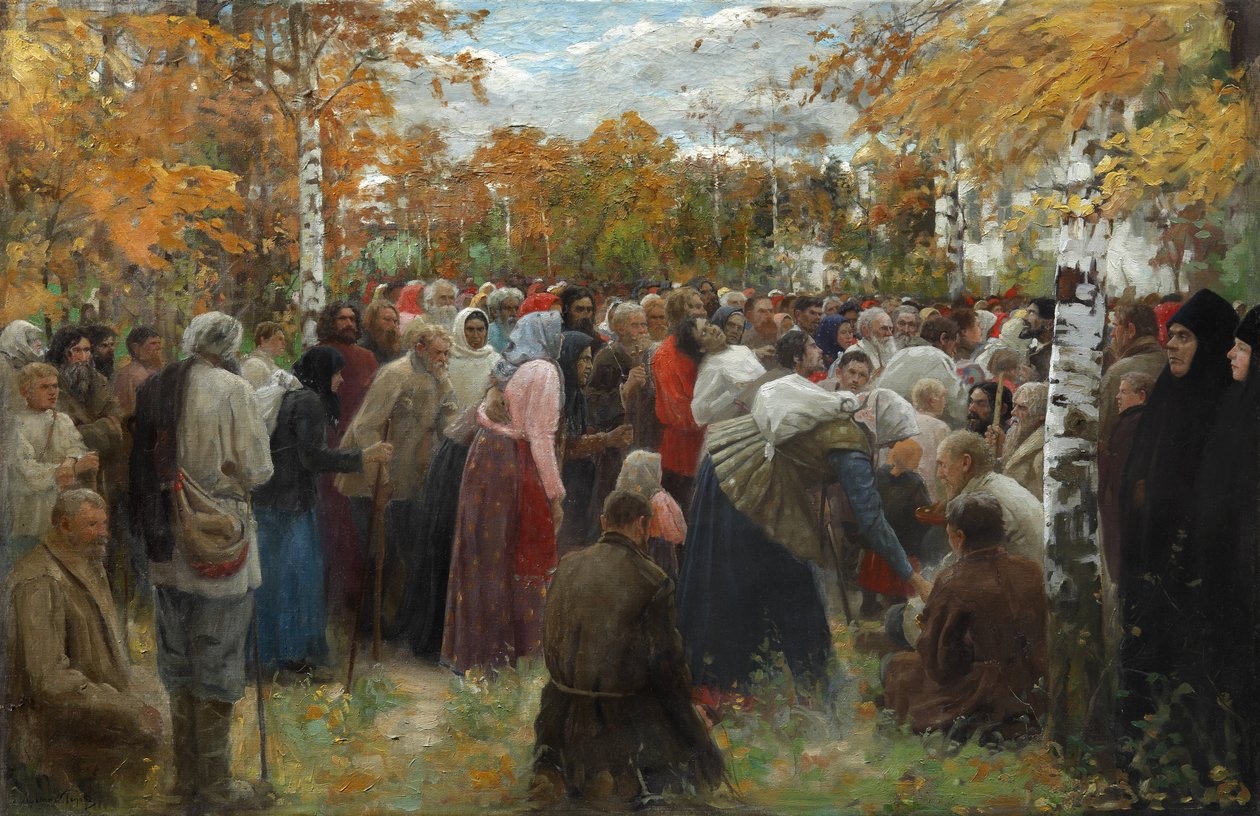 A lugares sagrados, 1911 de Lukian Vasilyevich Popov