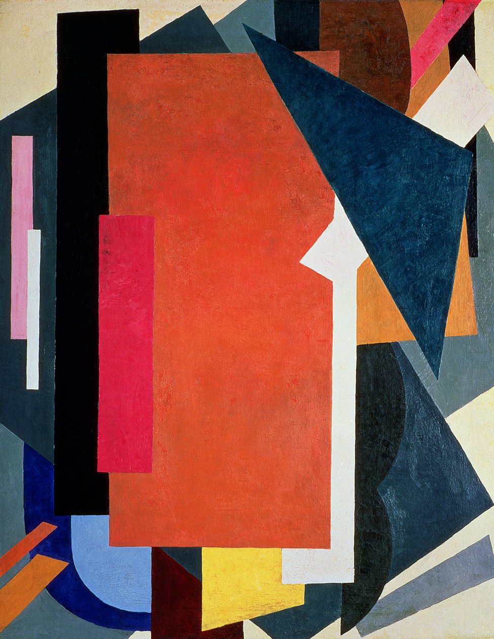 Arquitectónica Pictórica, 1916-17 de Lyubov Sergeevna Popova
