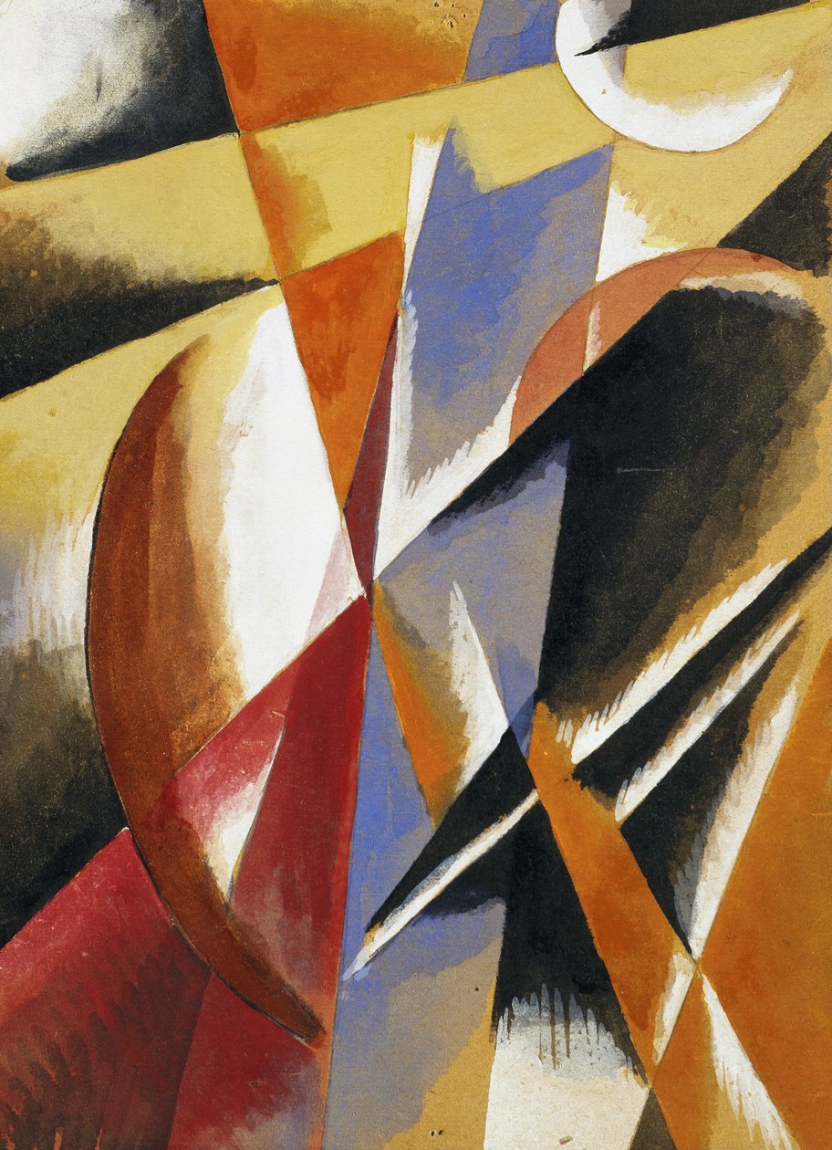 Composición de Lyubov Sergeevna Popova