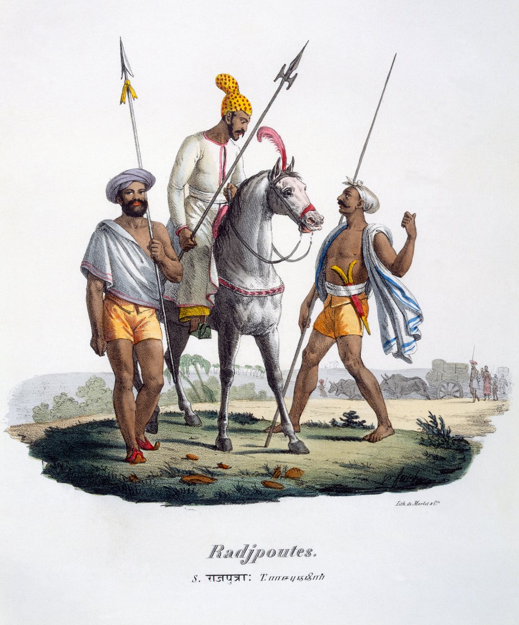 Rajputs, 1827-35 de M.E. Burnouf