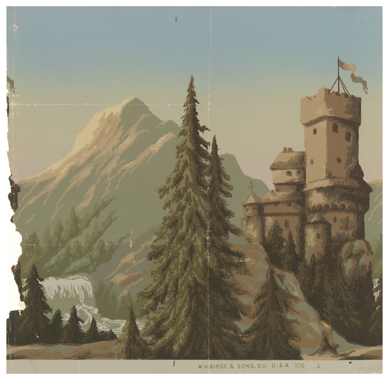 Castillos en el Rin de M.H. Birge and Sons Co