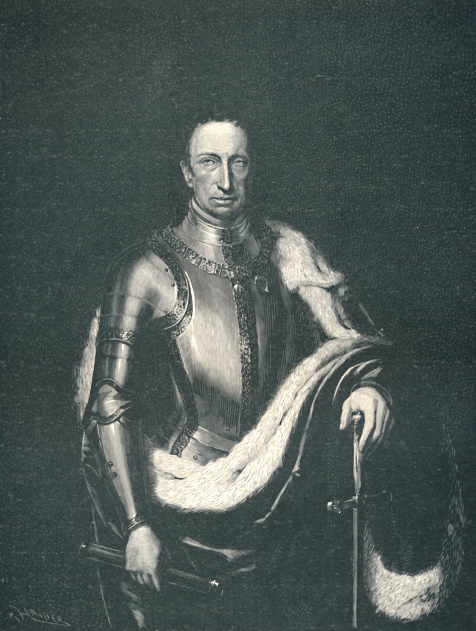 Archiduque Carlos de Austria, c. 1810-1820, 1896 de M. Haider