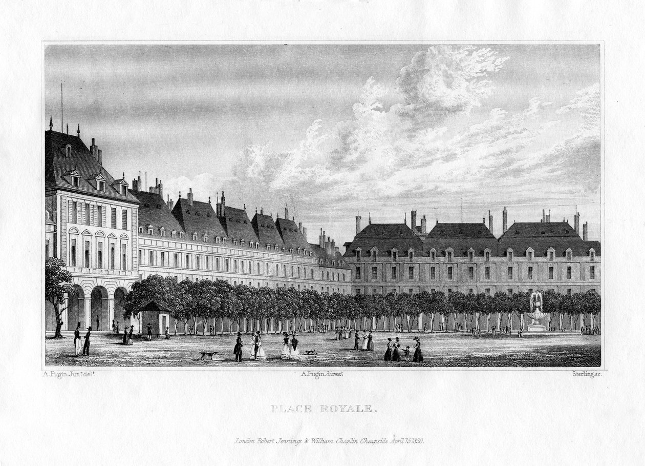Place Royal, París de M. J. Starling
