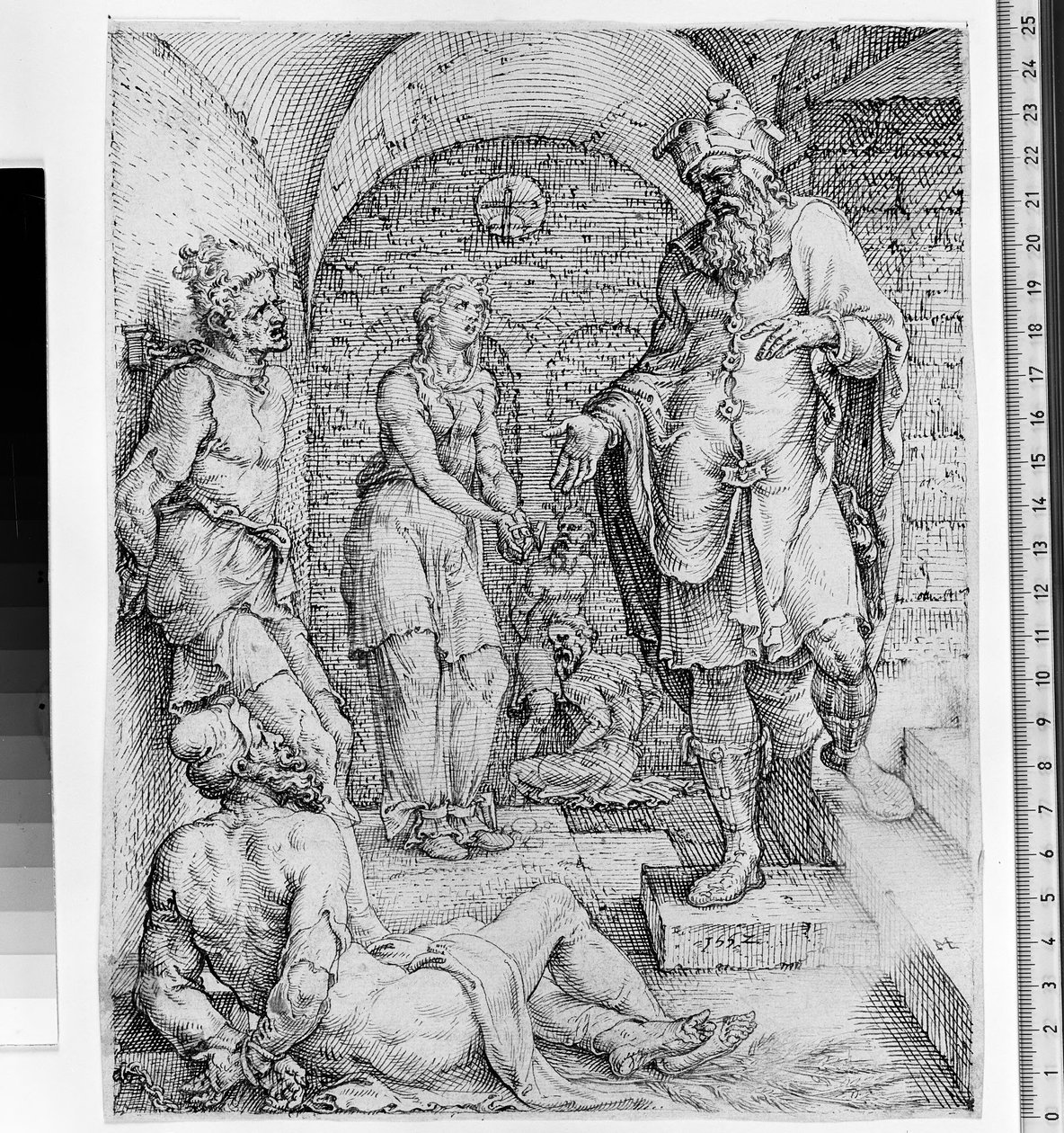 La liberación de los cautivos de Maarten van Heemskerck