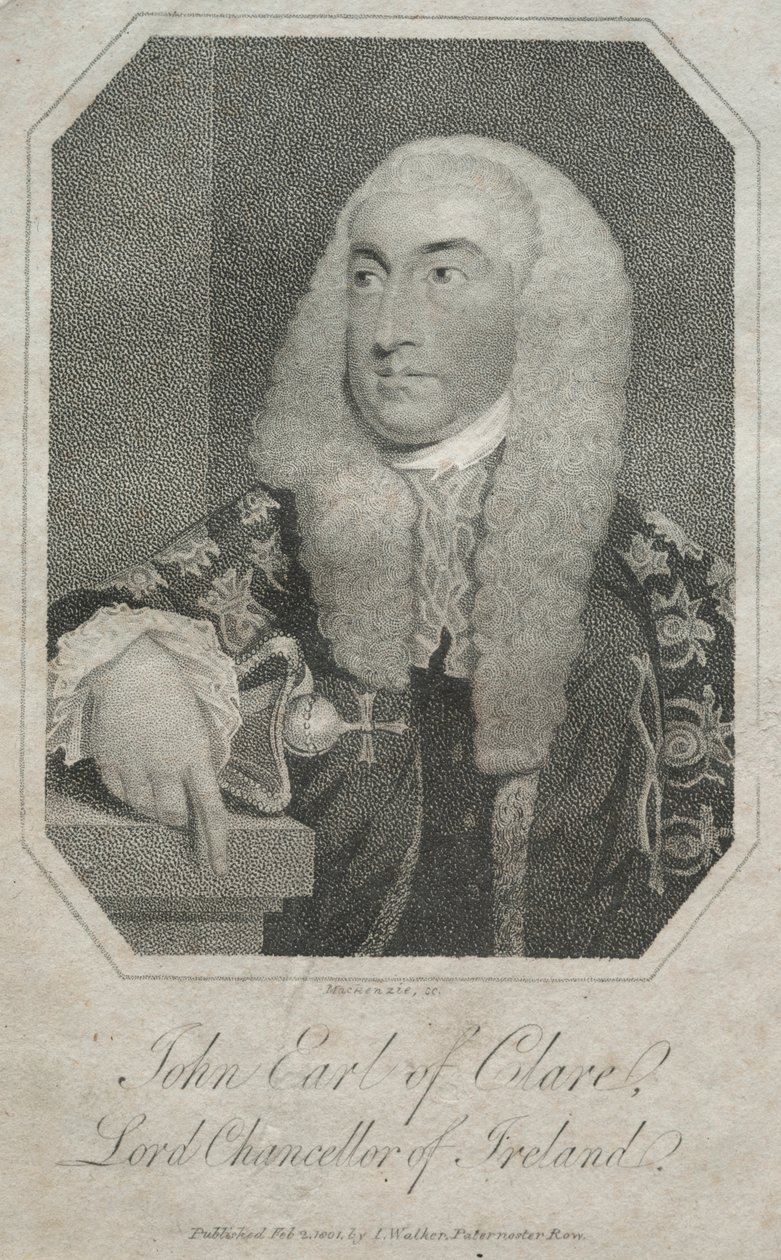 John Fitzgibbon, Conde de Clare (1749-1802) de Mackenzie