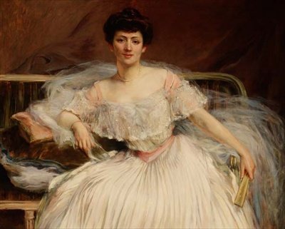 Retrato de una dama de Madeleine Carpentier