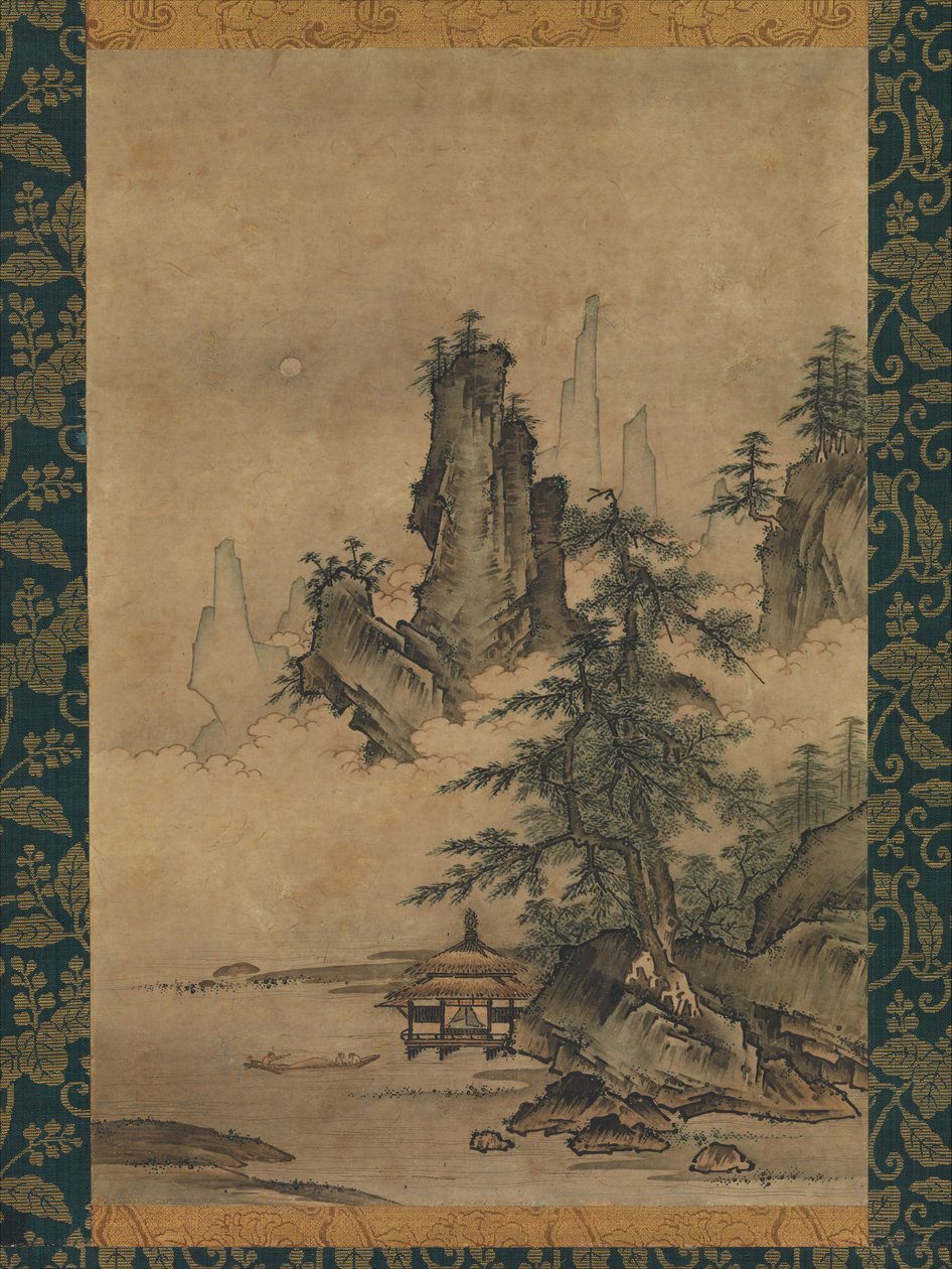 Paisaje, siglo XVI de Maejima Soyu