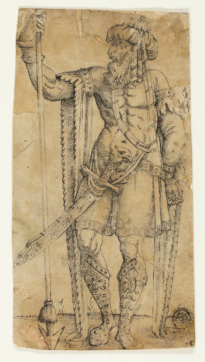 Sultán con armadura de Maerten van Heemskerck