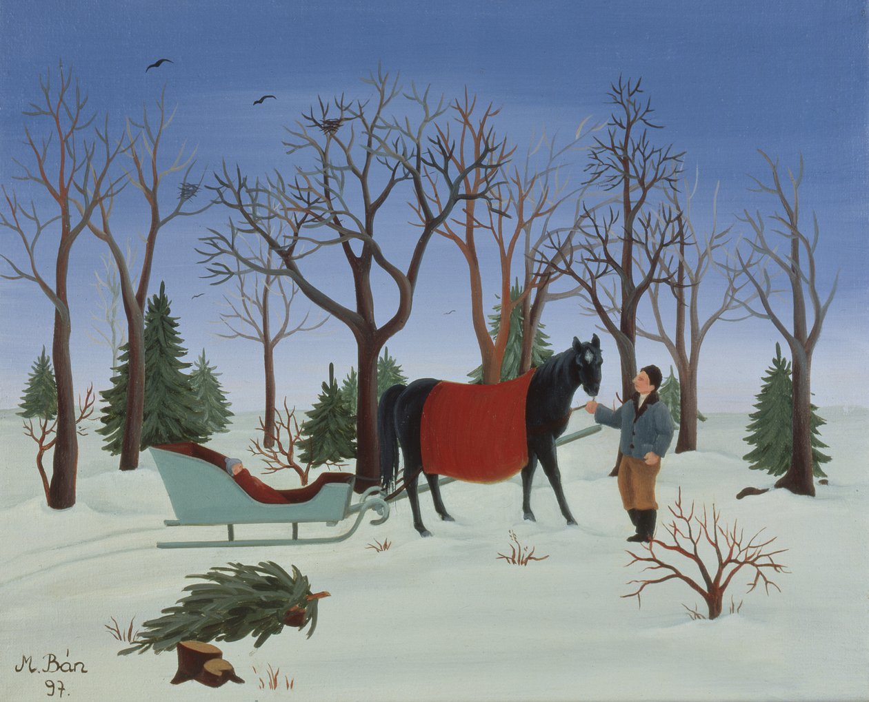 Invierno, 1997 de Magdolna Ban