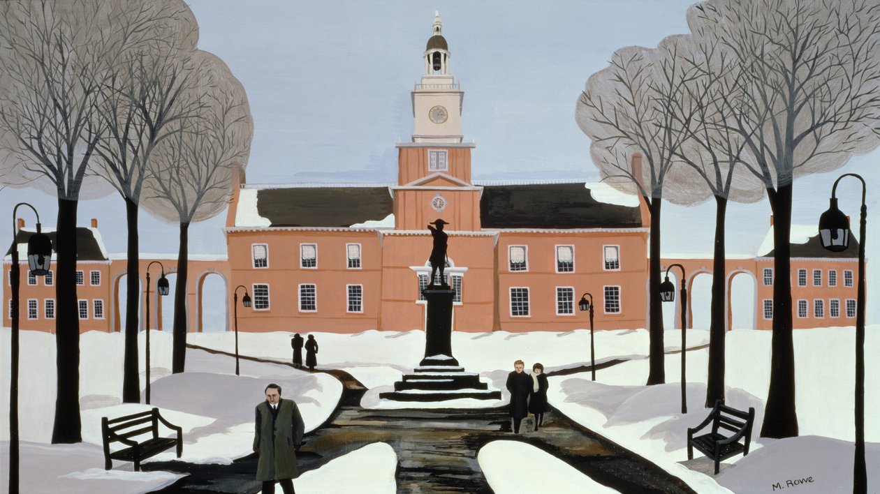 Filadelfia en la nieve de Maggie Rowe