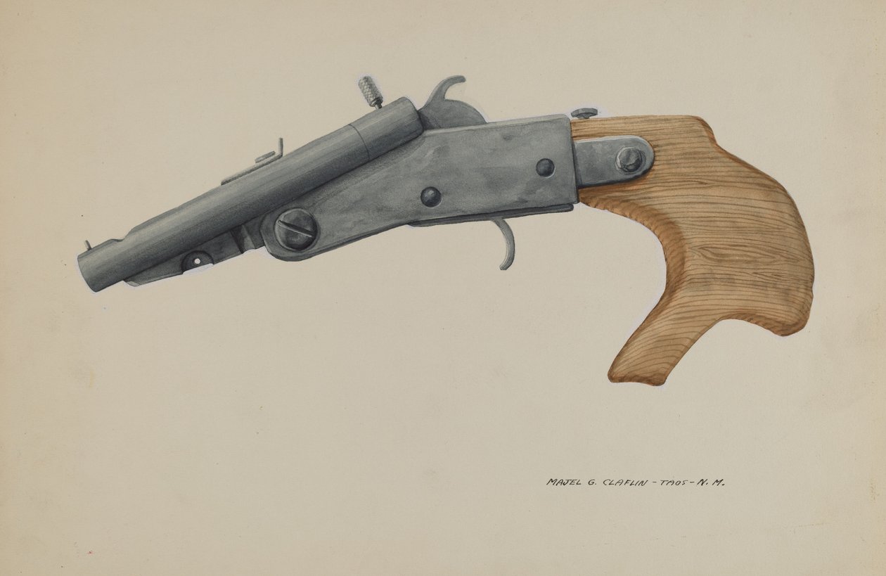 Pistola de Majel G. Claflin