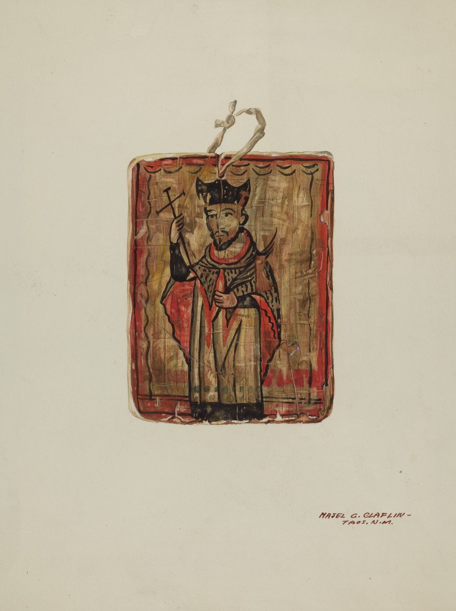 Retablo, 1935-1942 de Majel G. Claflin