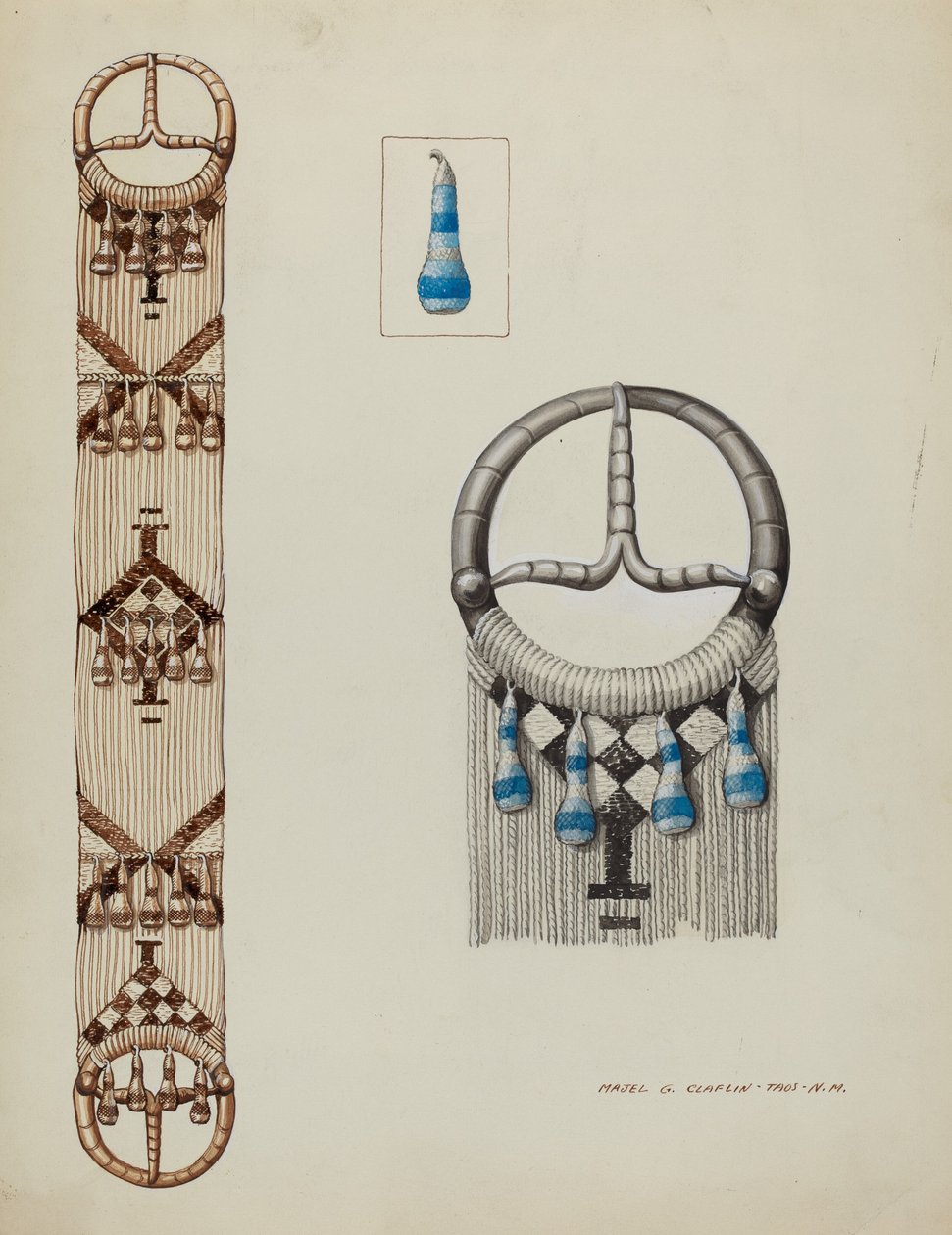 Cincha Española de Majel G. Claflin