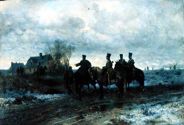 Patrulla polaca de Maksymilian Gierymski