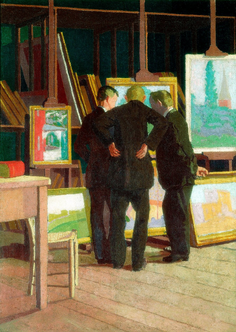 19 Fitzroy Street (estudio de Walter Richard Sickert), c.1912-14 de Malcolm Drummond