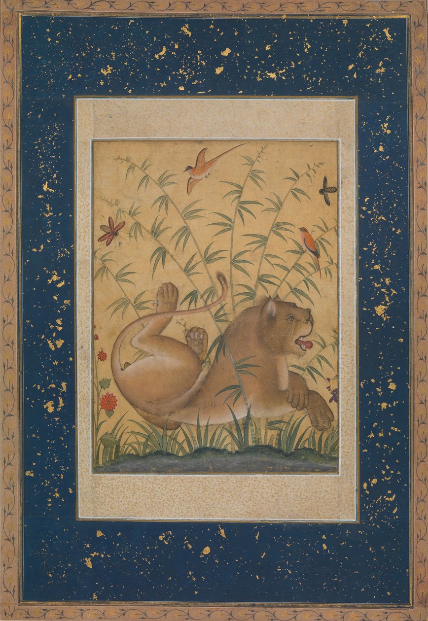 León en Reposo, ca. 1585 de Mansur