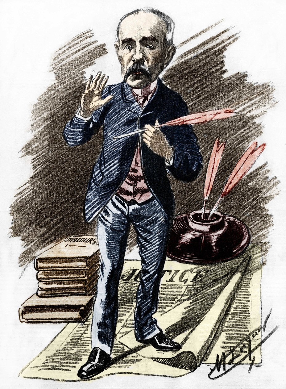 Georges Clemenceau (1841-1929), político francés. de Manuel Luque