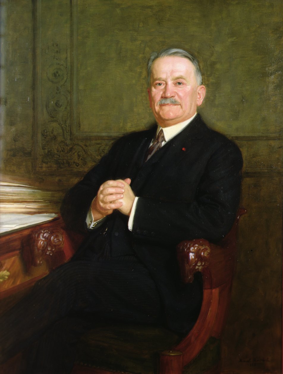 Retrato de Gaston Doumergue, 1926 de Marcel Andre Baschet