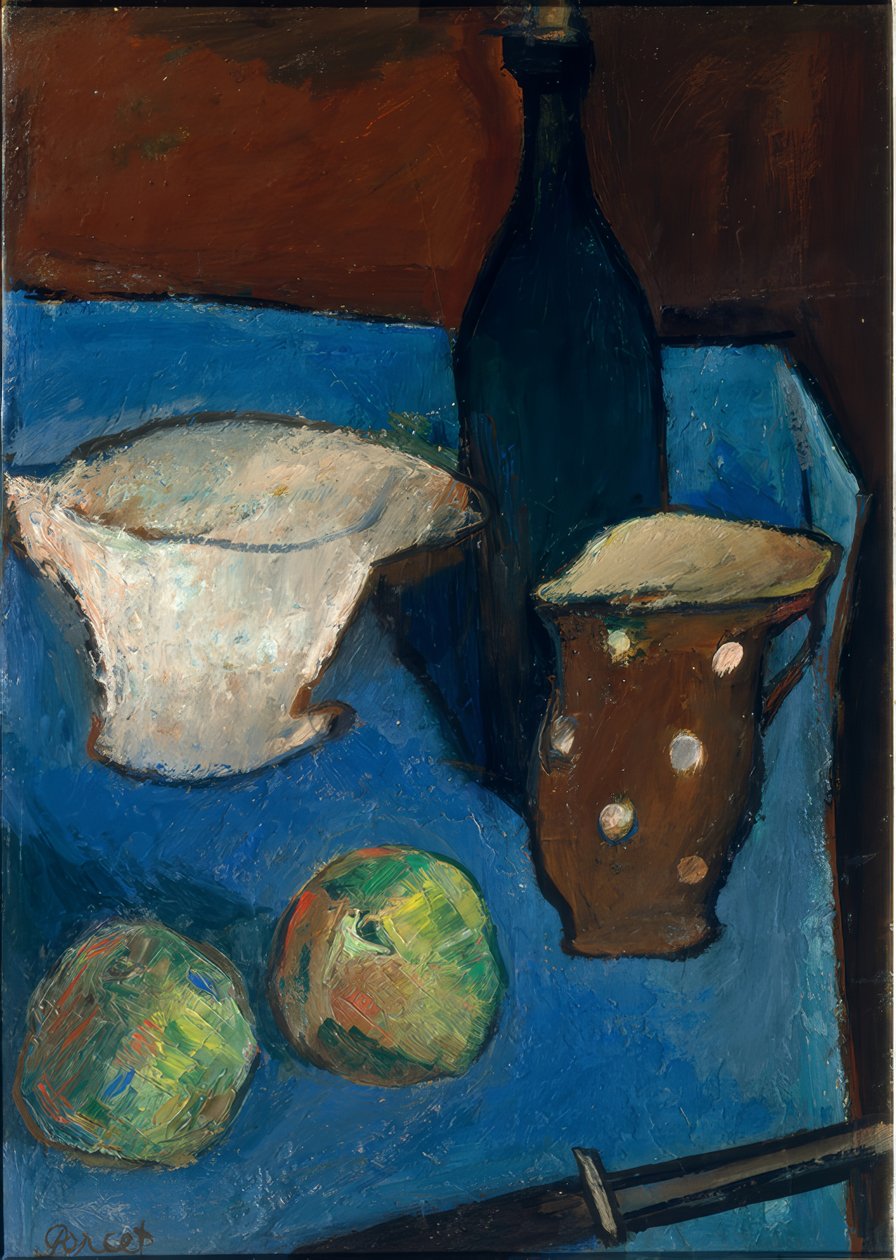 El mantel azul de Marcel Poncet