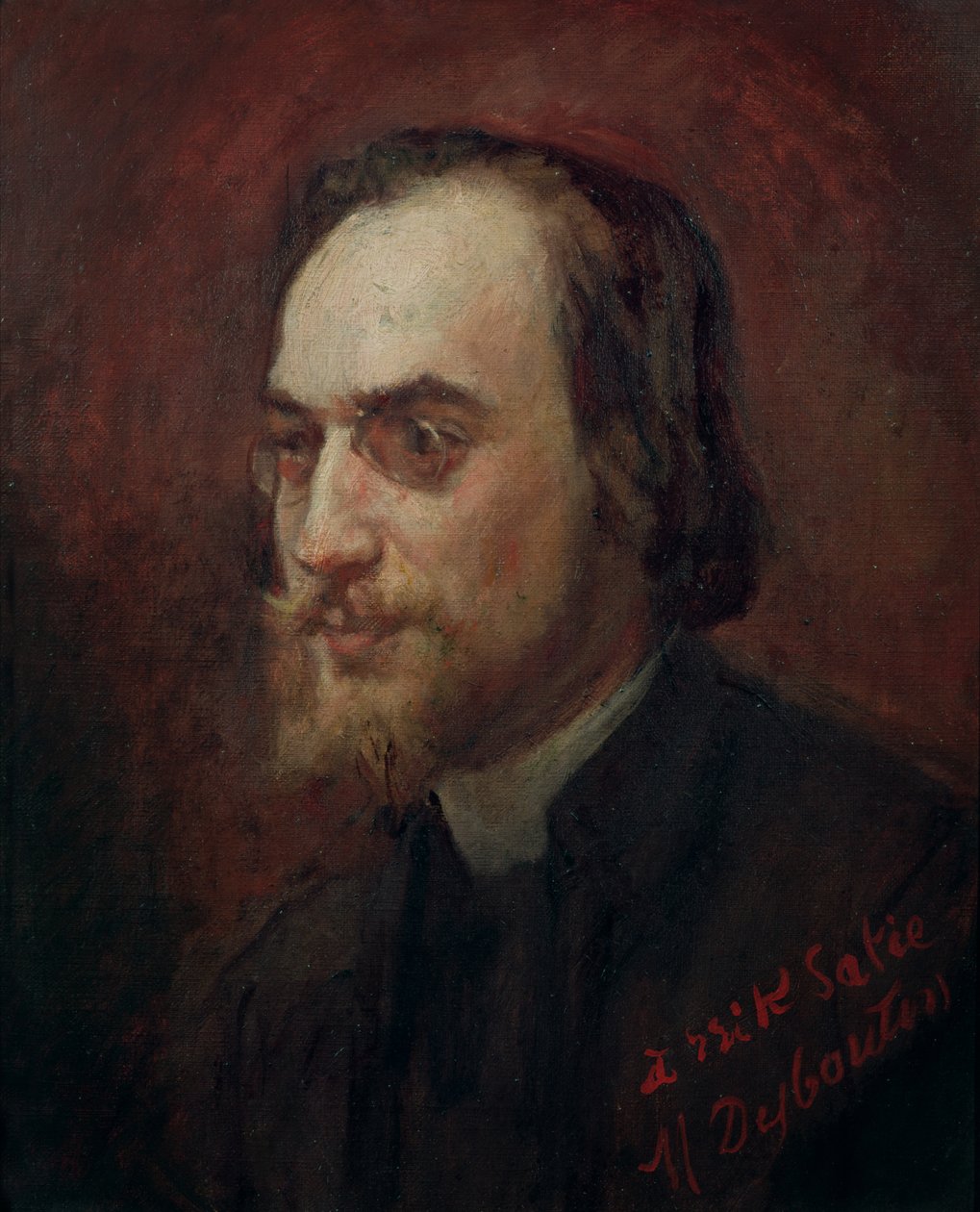 Erik Satie (1866-1925) de Marcellin Gilbert Desboutin