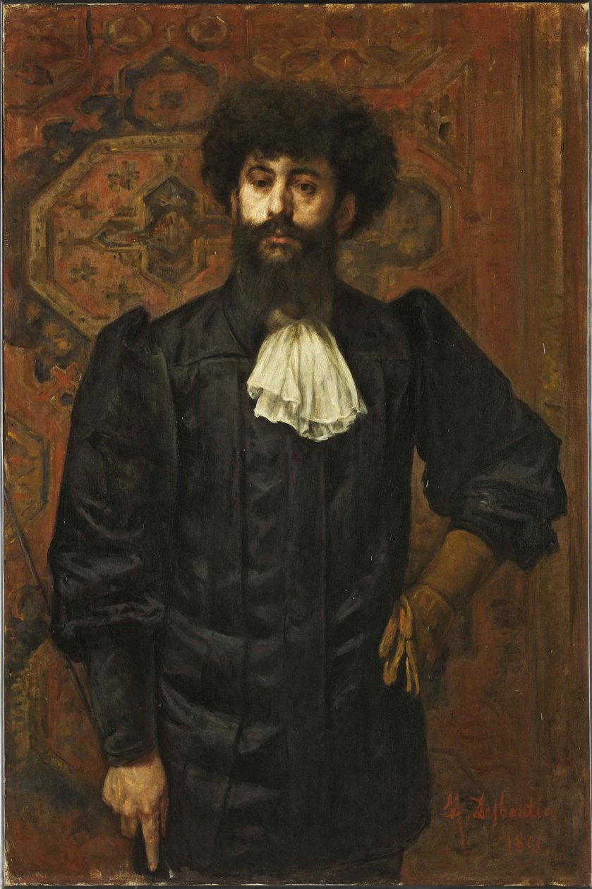 Le Sar Joséphin Péladan 1858-1918, 1891 de Marcellin Gilbert Desboutin