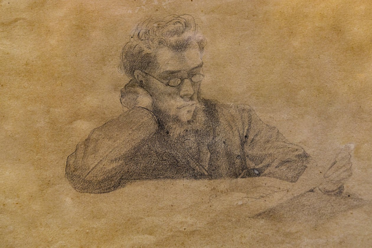 Telémaco Signorini de Marcellin Gilbert Desboutin