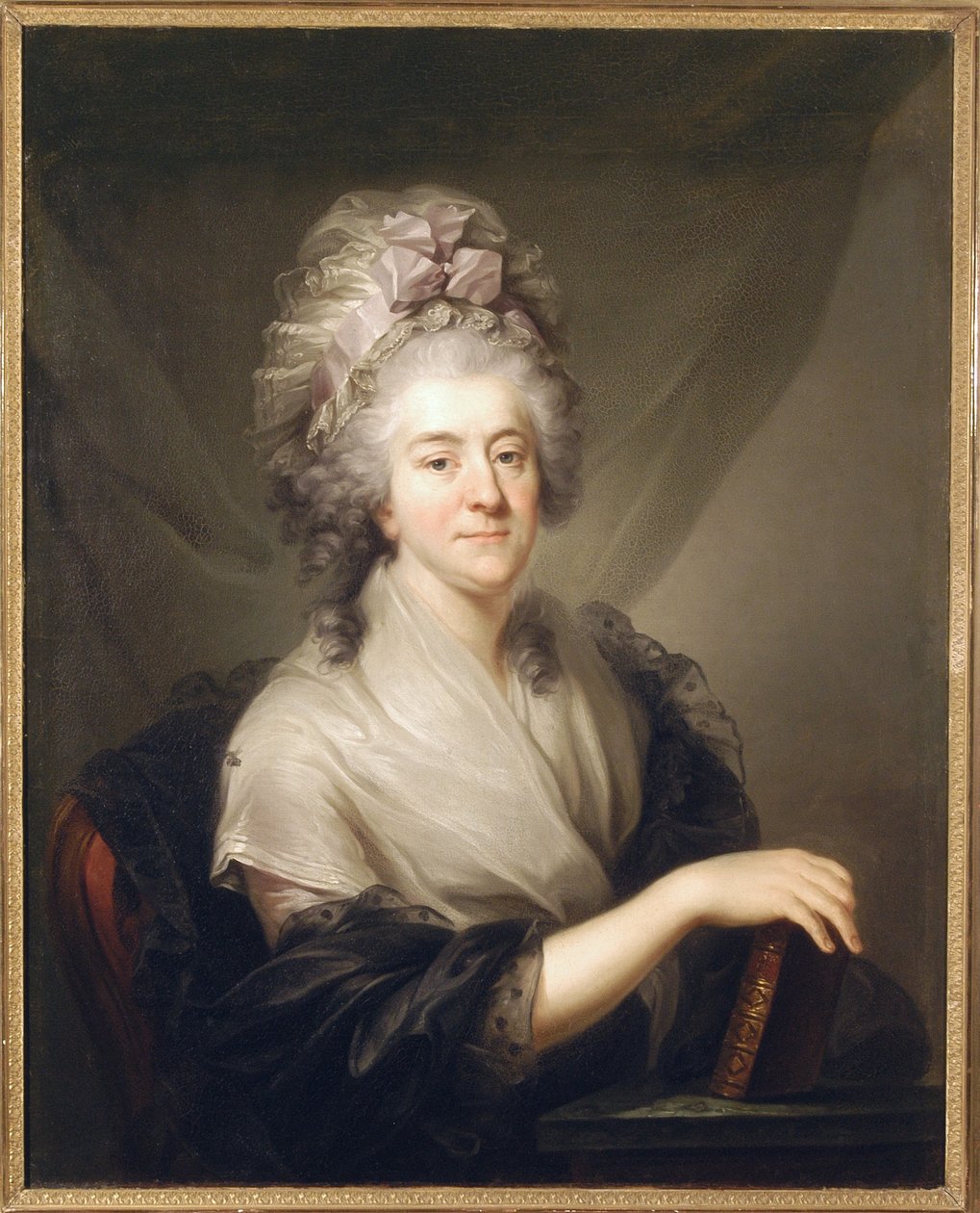 Condesa Franciszka Rzewuska, de soltera Cetner, c.1780 de Marcello Bacciarelli