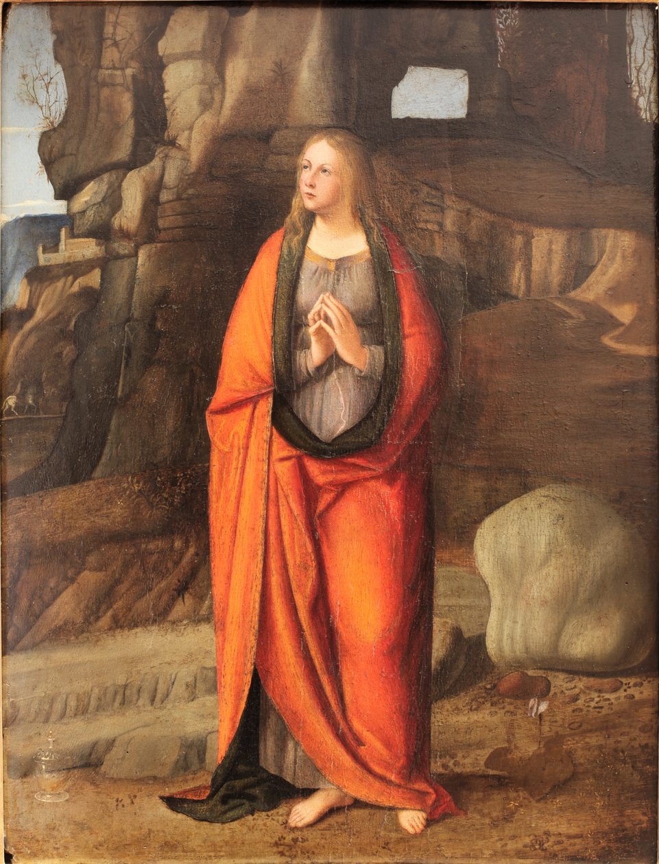 Santa María Magdalena arrepentida de Marco Basaiti