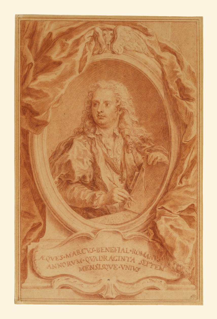 Autorretrato de Marco Benefial