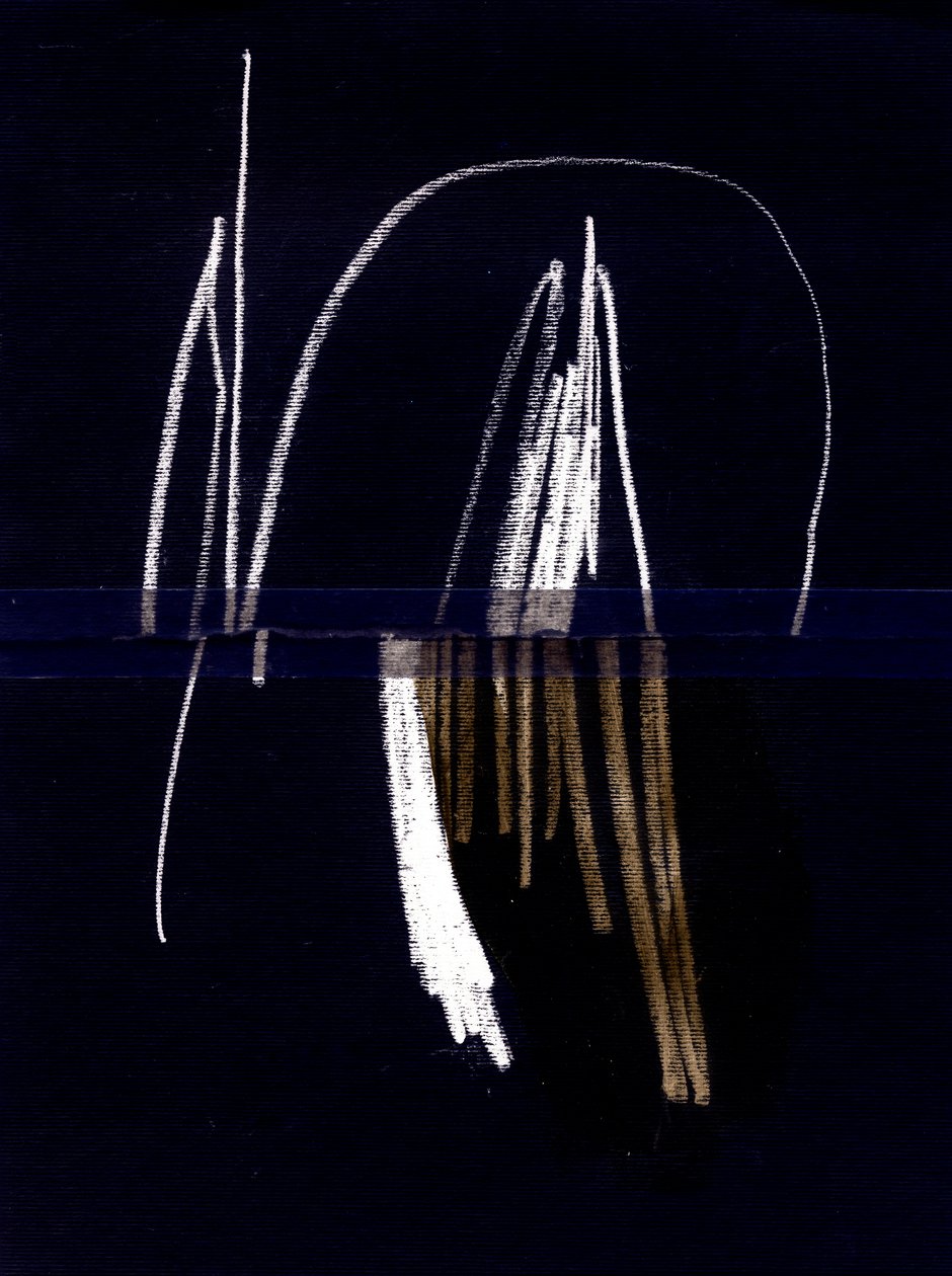 Due, 2018 (collage) de Marco Campedelli