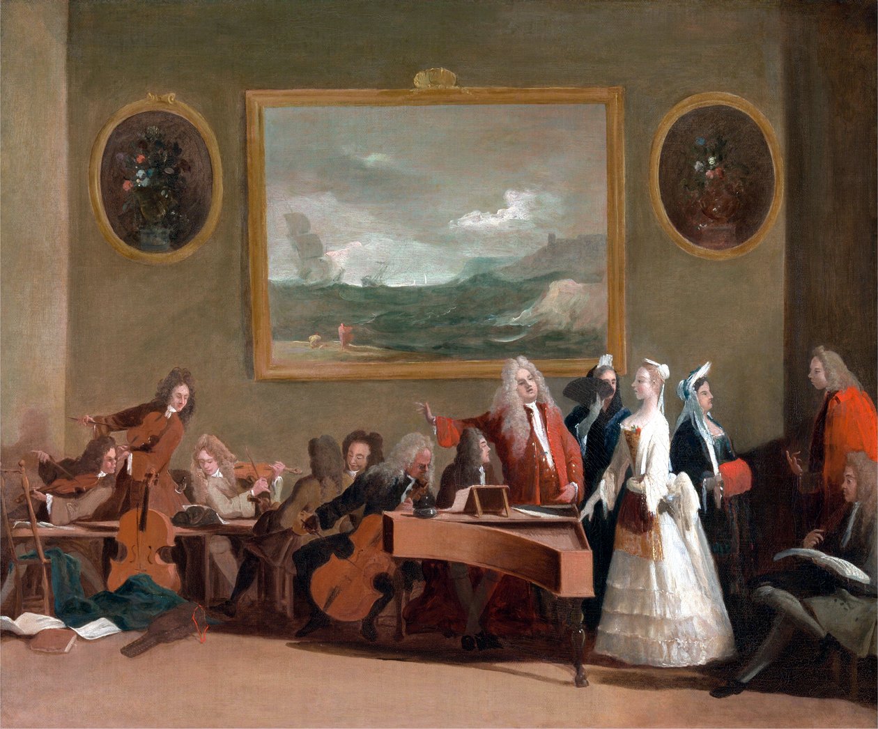 Ensayo de una ópera de Marco Ricci