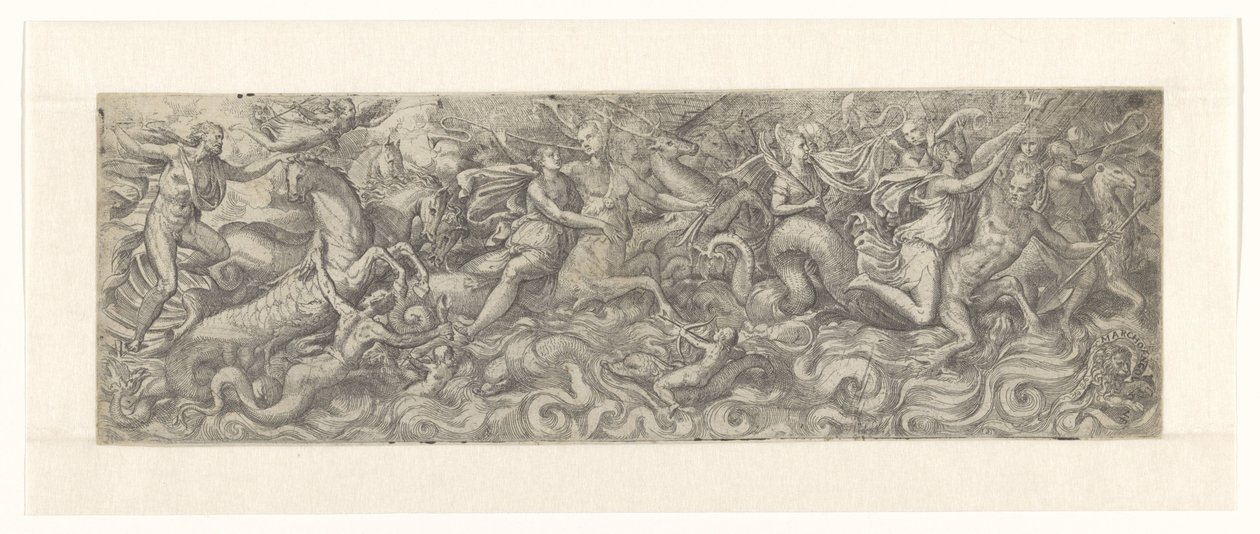 Triunfo de Neptuno de Marco dell