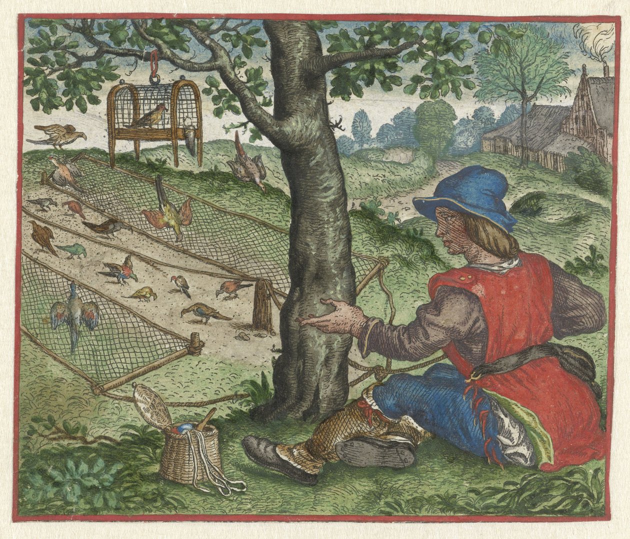 La fábula del observador de aves de Marcus Gheeraerts (I)