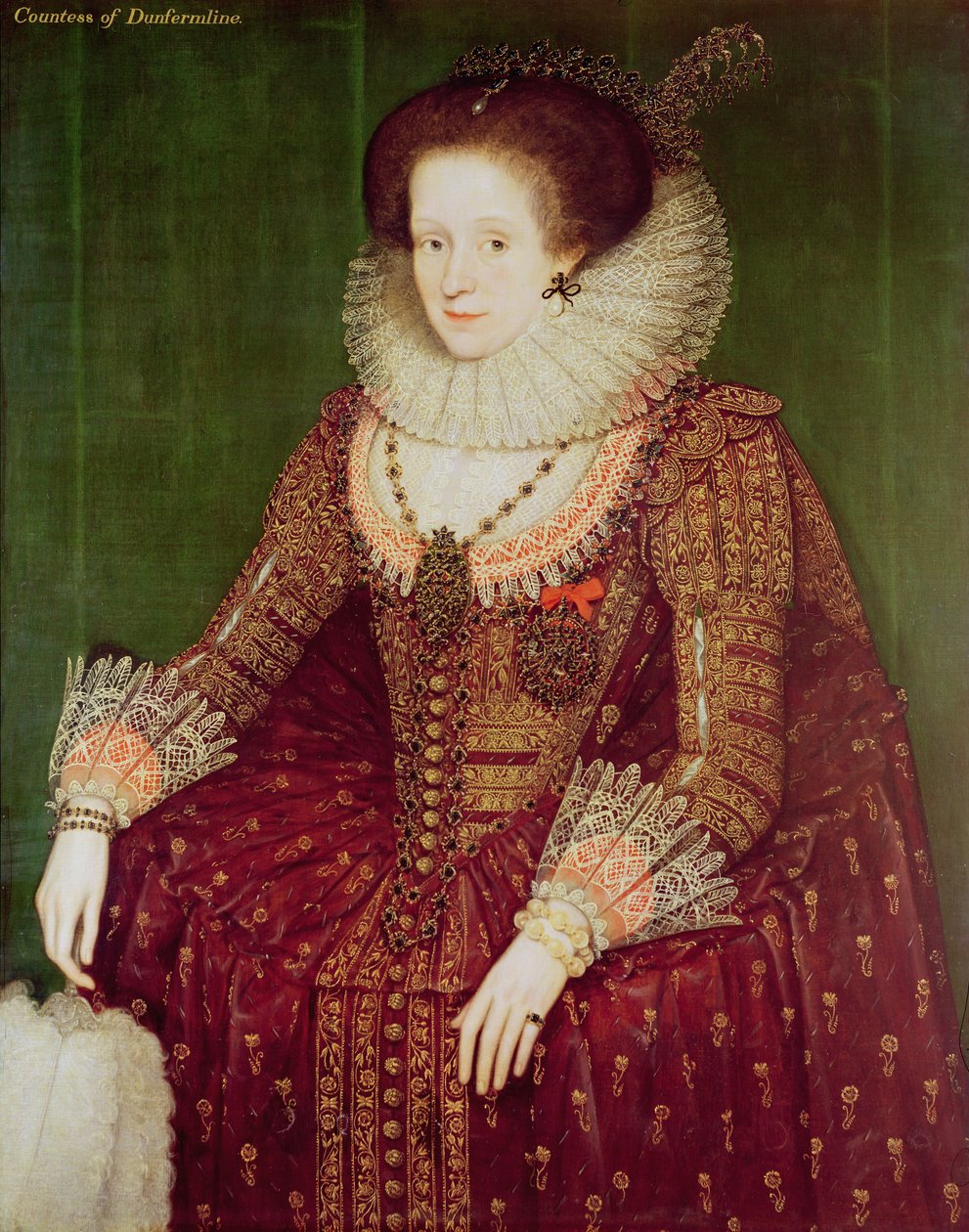 Margaret Hay, Condesa de Dunfermline de Marcus Gheeraerts