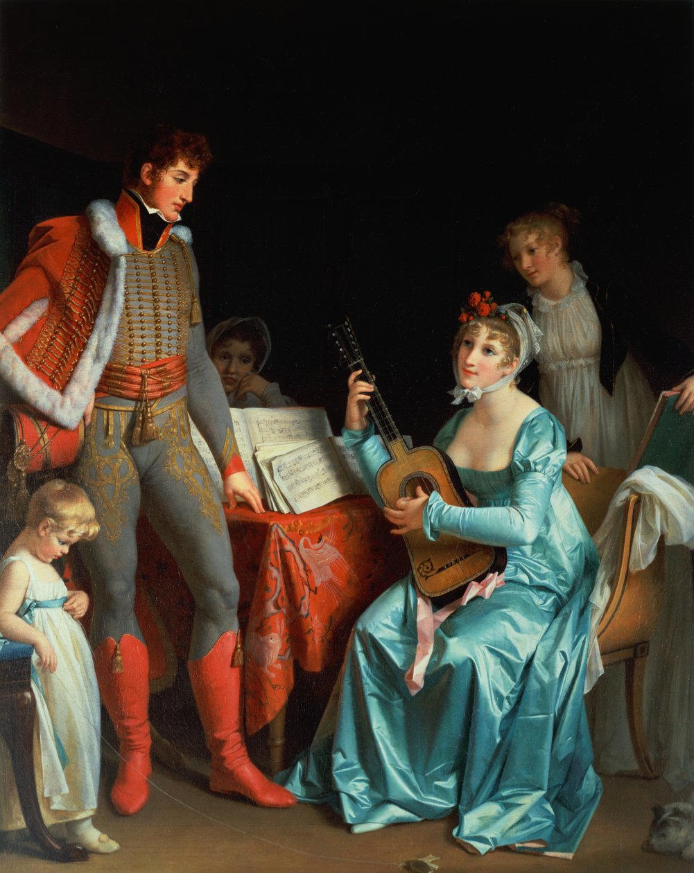 La Duquesa de Abrantes y el General Junot de Marguerite Gerard