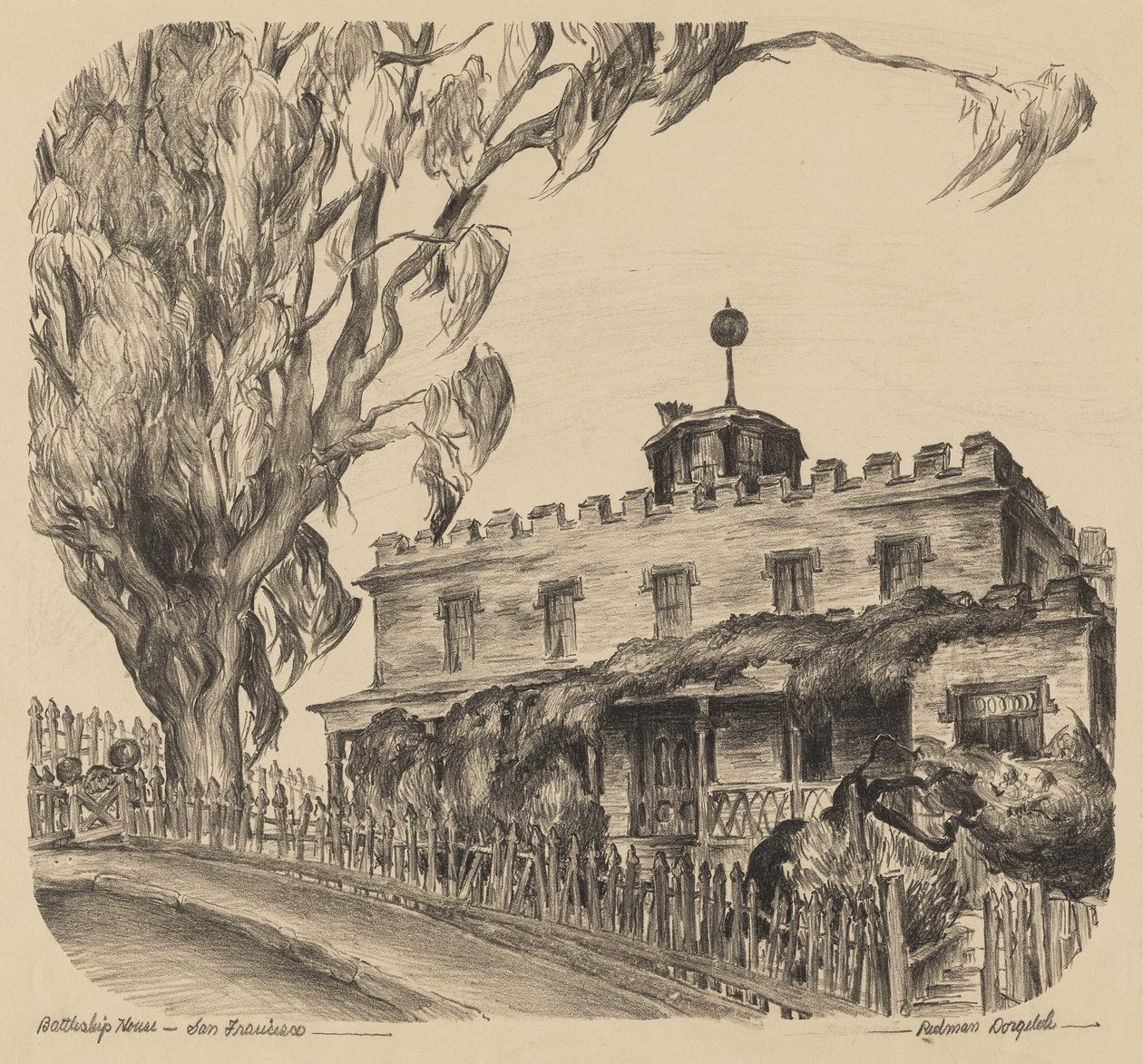Casa del Acorazado, San Francisco de Marguerite Redman Dorgeloh
