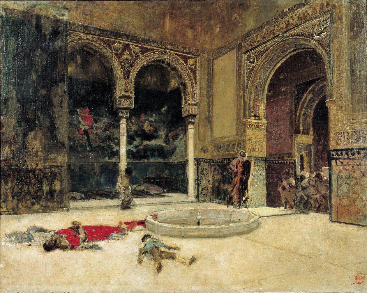 La Matanza de los Abencerrajes de Marià Fortuny Marsal