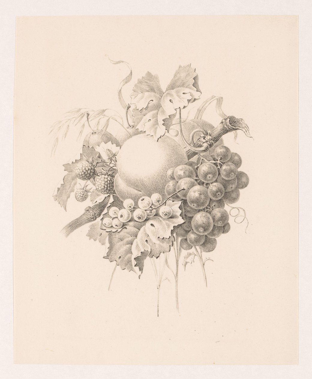 Composición de frutas de Maria Geertruida de Goeje Barbiers (attributed to)