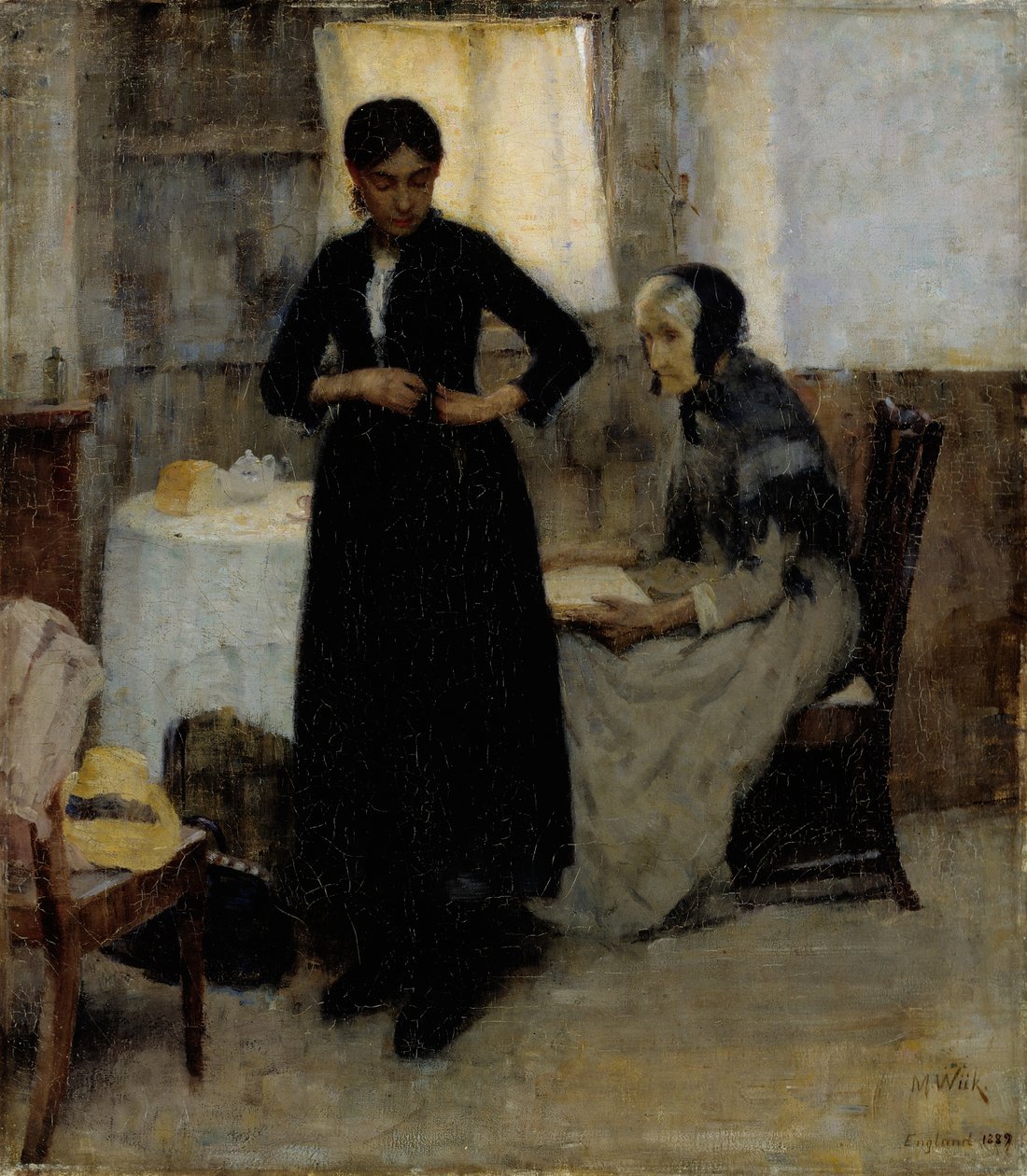 Al mundo exterior, 1889 de Maria Wiik