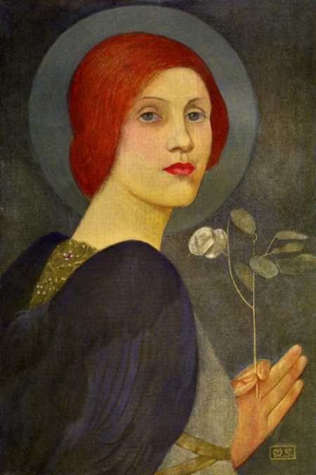 Un ángel de Marianne Stokes