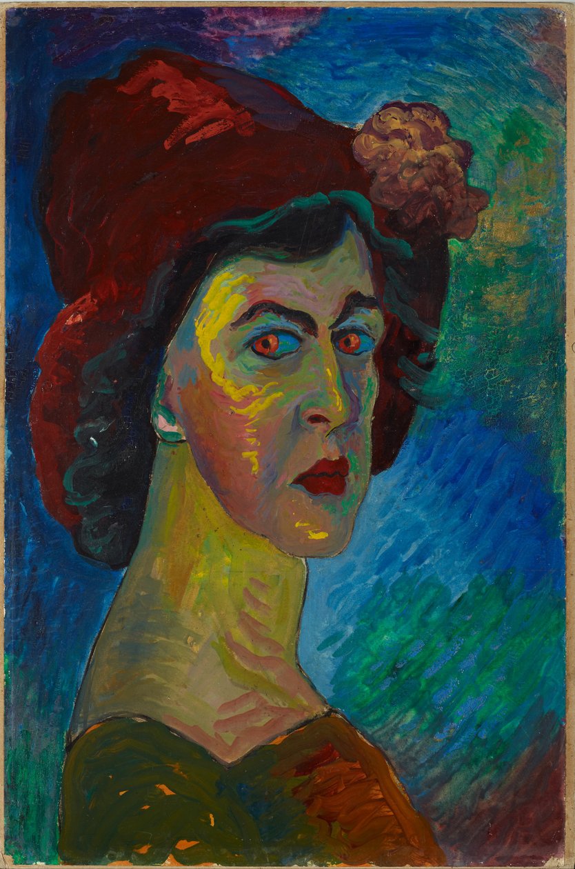 Autorretrato I de Marianne Werefkin