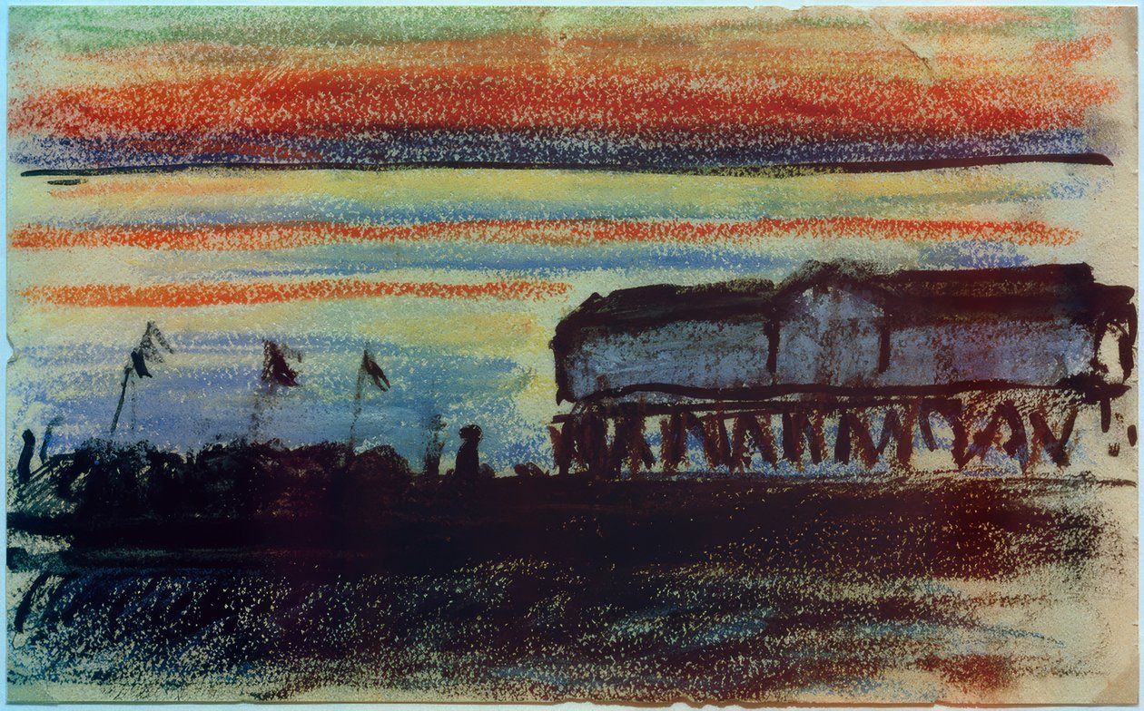 Baño familiar en Zingst de Marianne von Werefkin