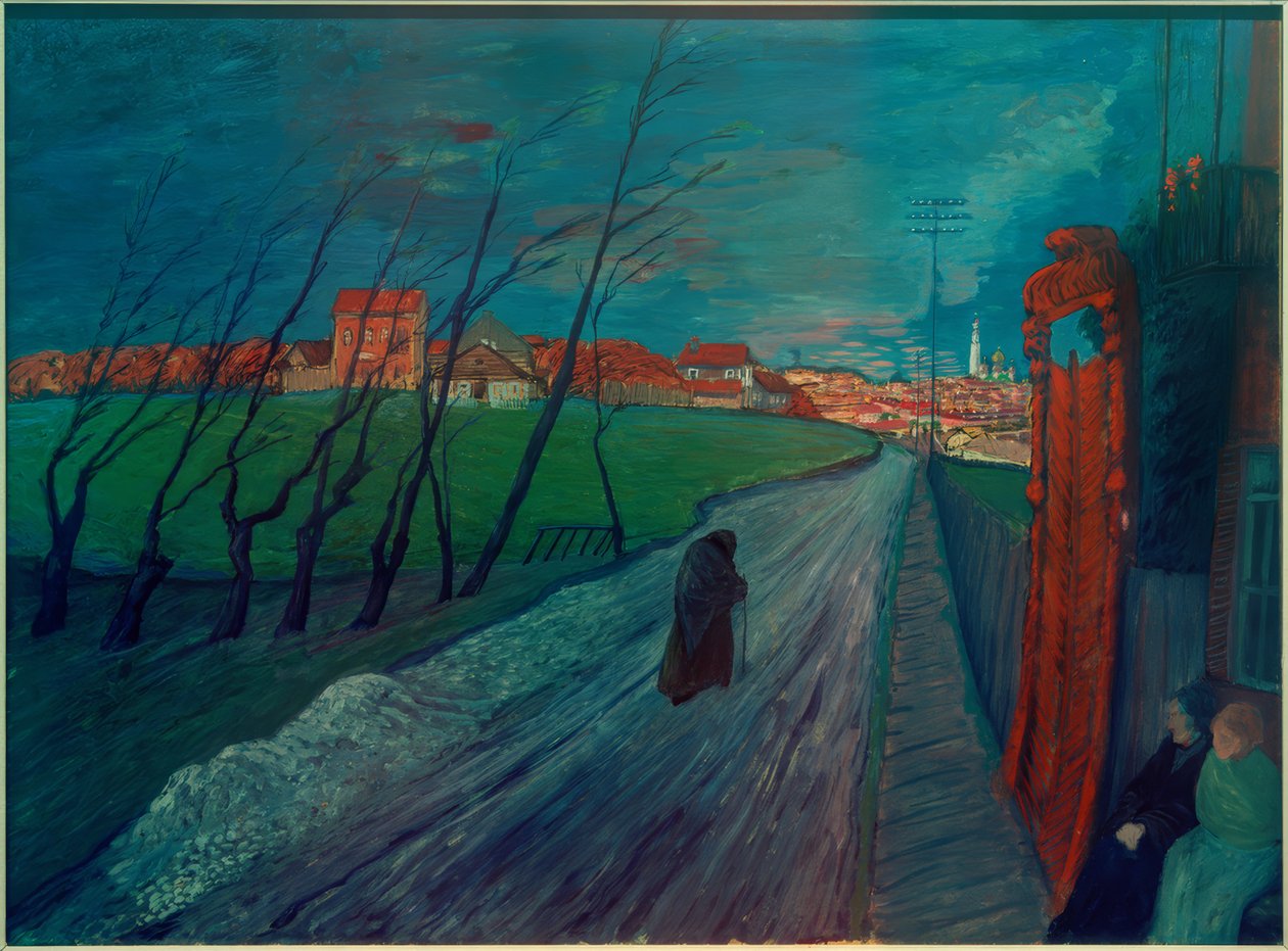 Ciudad en Lituania de Marianne von Werefkin