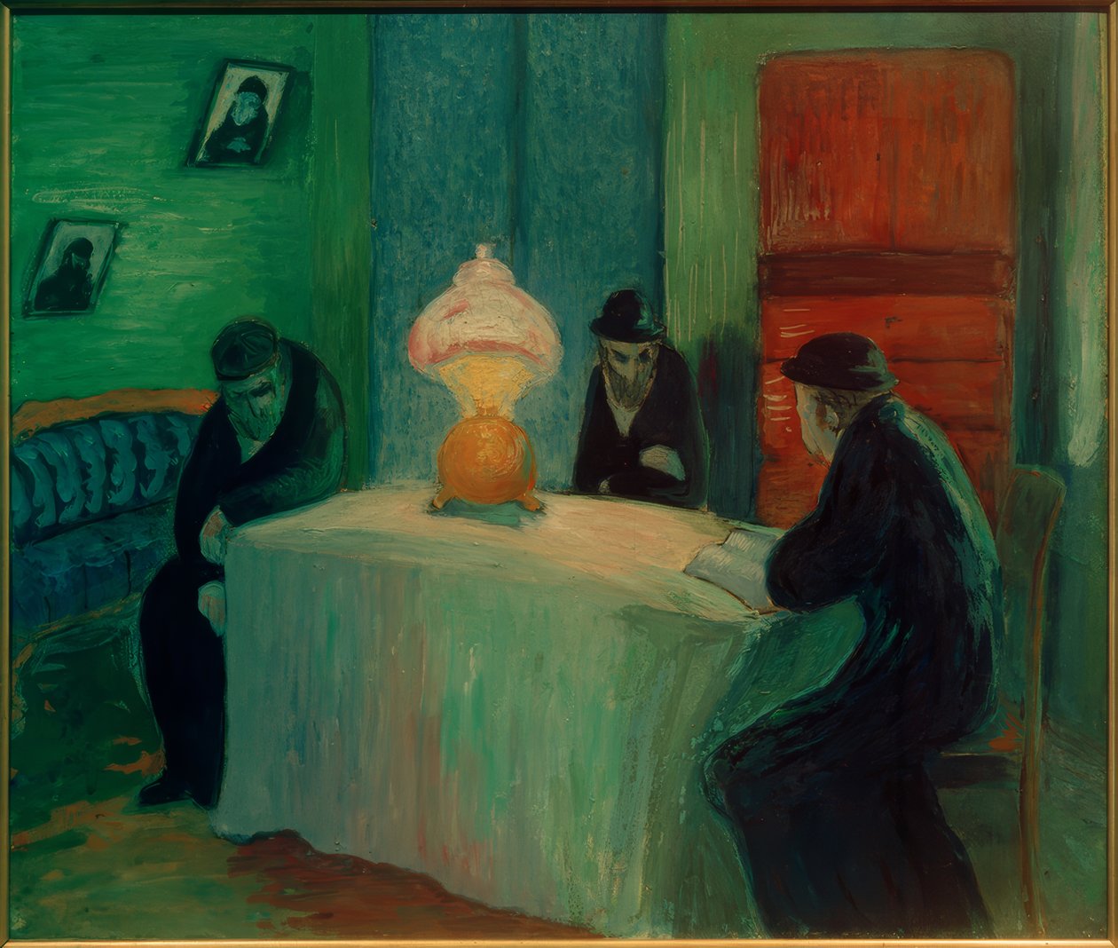 Lector del Talmud de Marianne von Werefkin