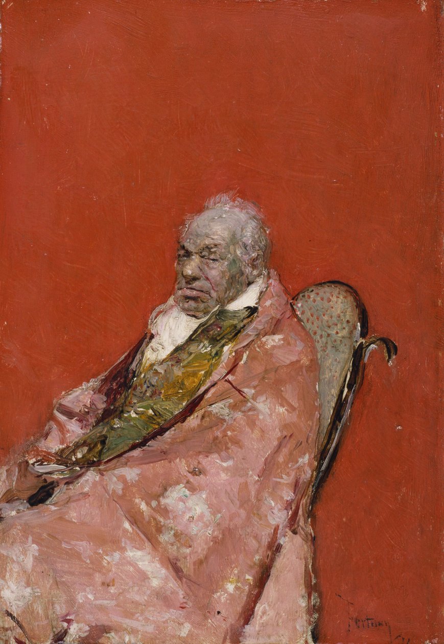 Un eclesiástico, c.1874 de Mariano José María Bernardo Fortuny y Carbó