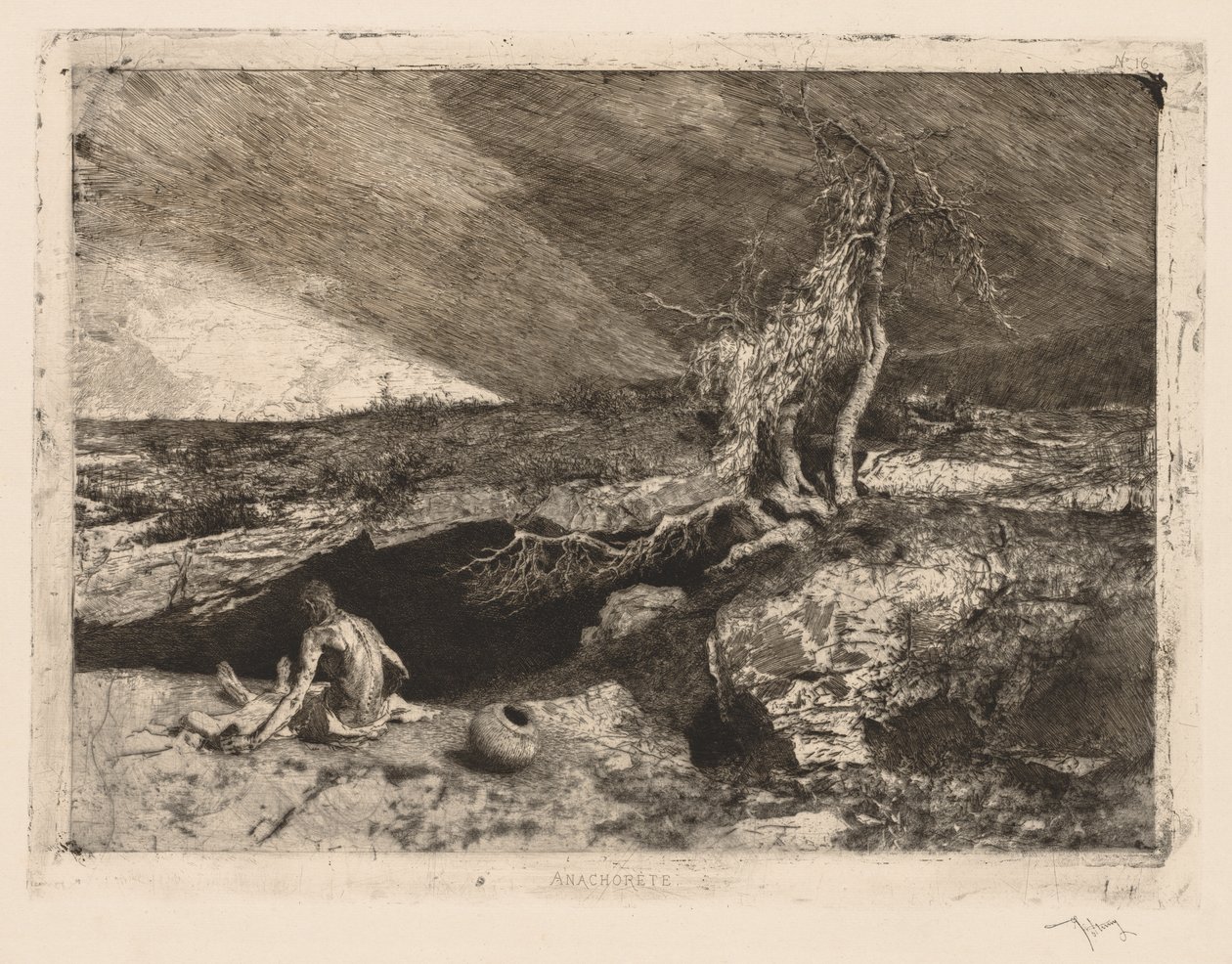 El anacoreta de Mariano Fortuny y Marsal