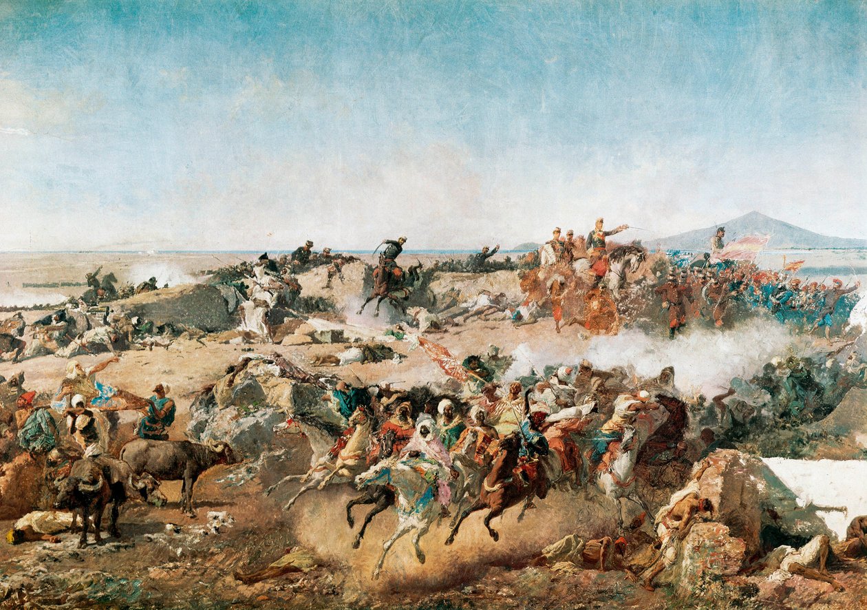 La Batalla de Tetuán (Tetuán) de Mariano Fortuny y Marsal