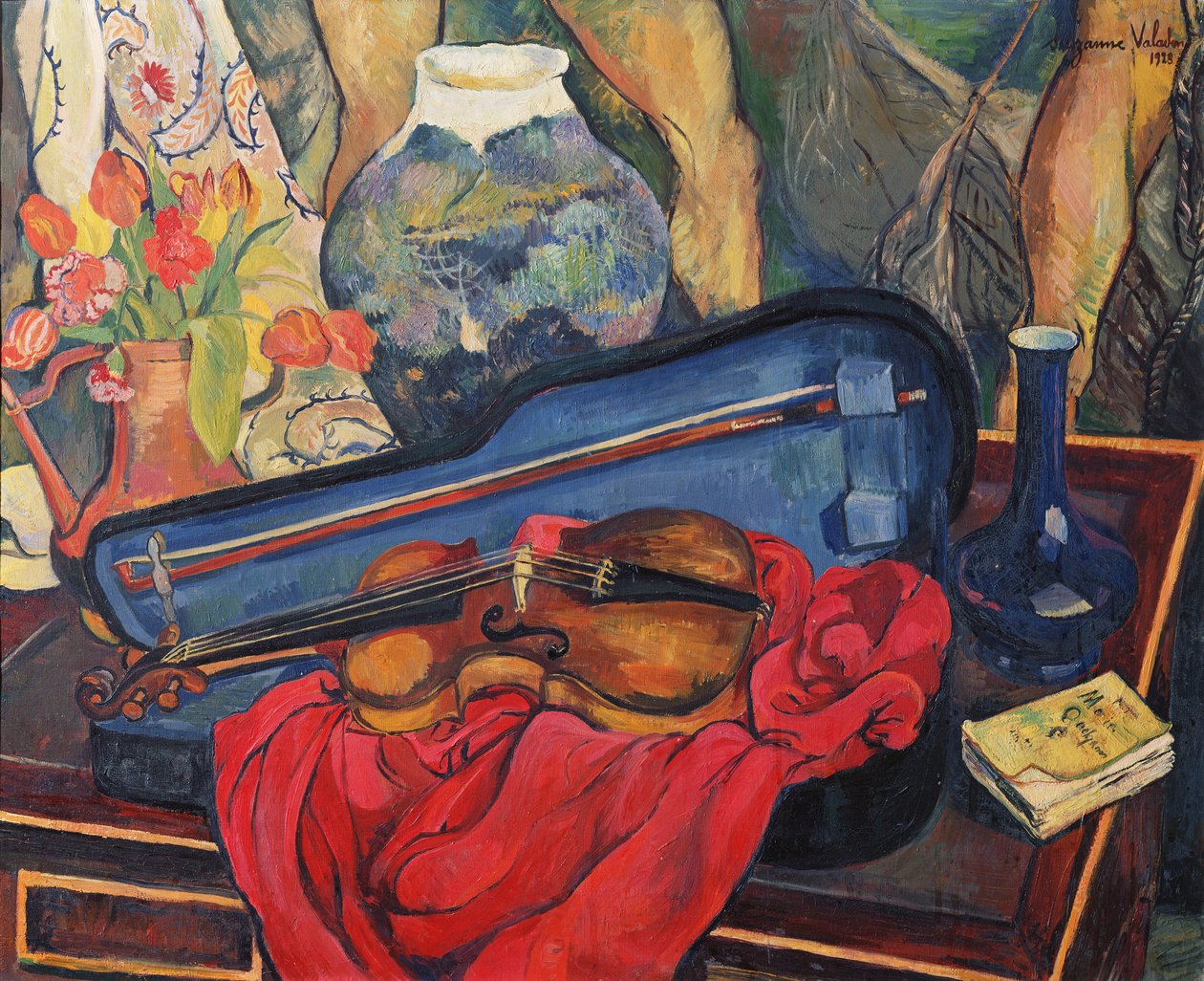 El estuche del violín, 1923 de Marie Clementine (Suzanne) Valadon