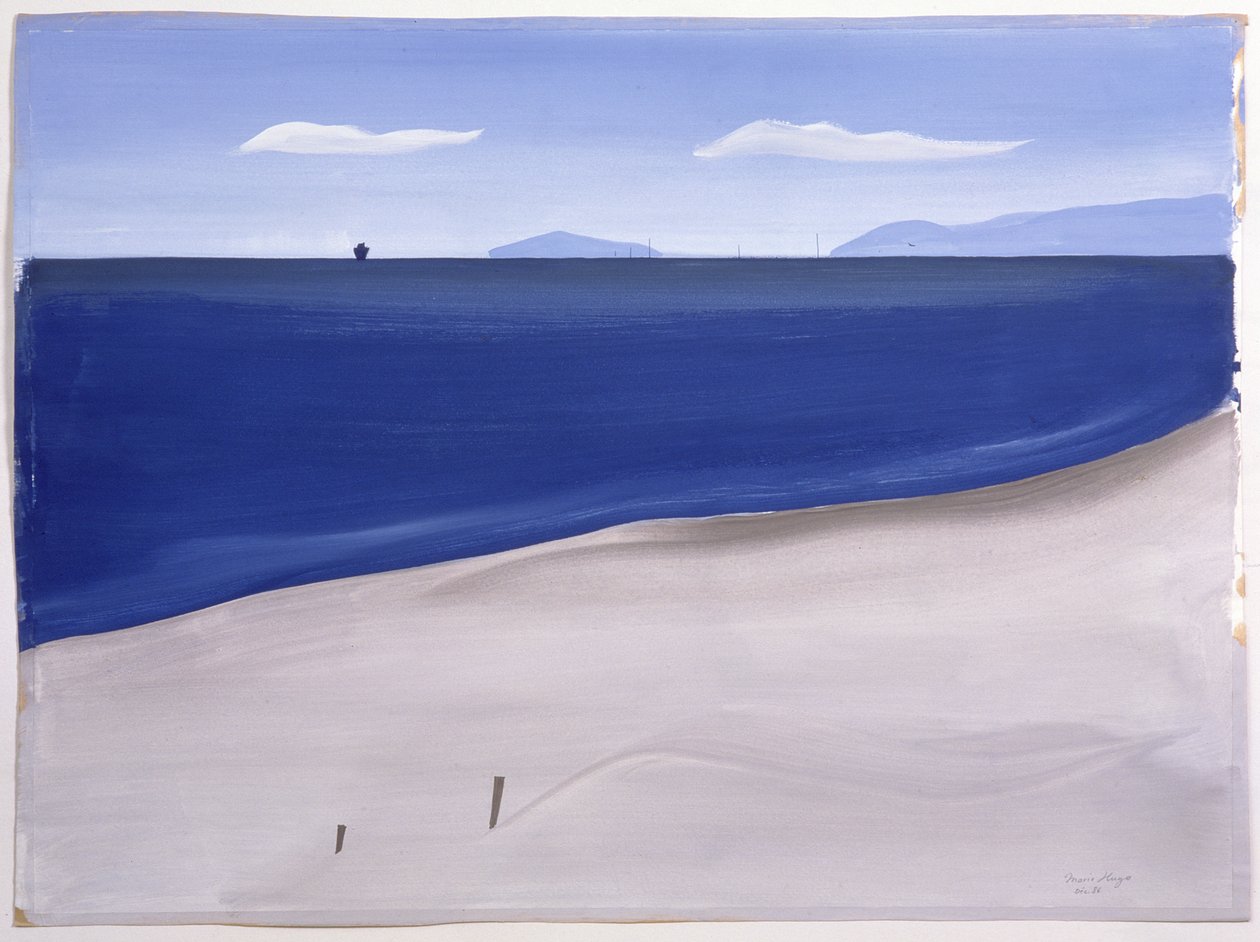 La Playa de Carnon, 1987 de Marie Hugo